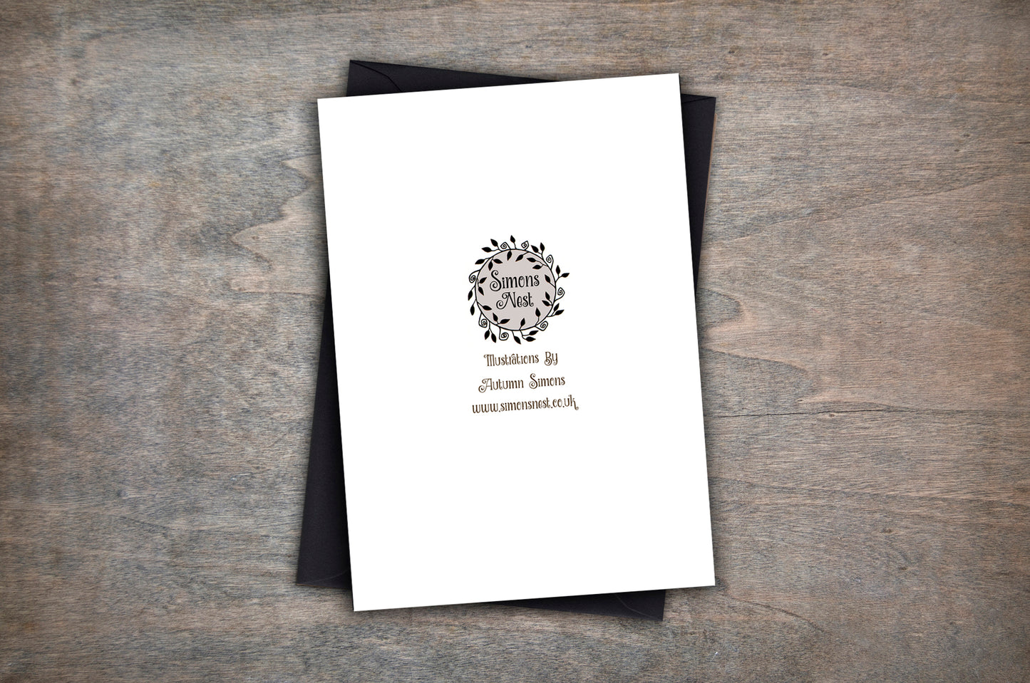 Mothman Greetings Card & Envelope - Creepy Cryptids Card - Spooky Moth Man Folklore Card - Folk Horror Monster Lover Cryptozoology Gift