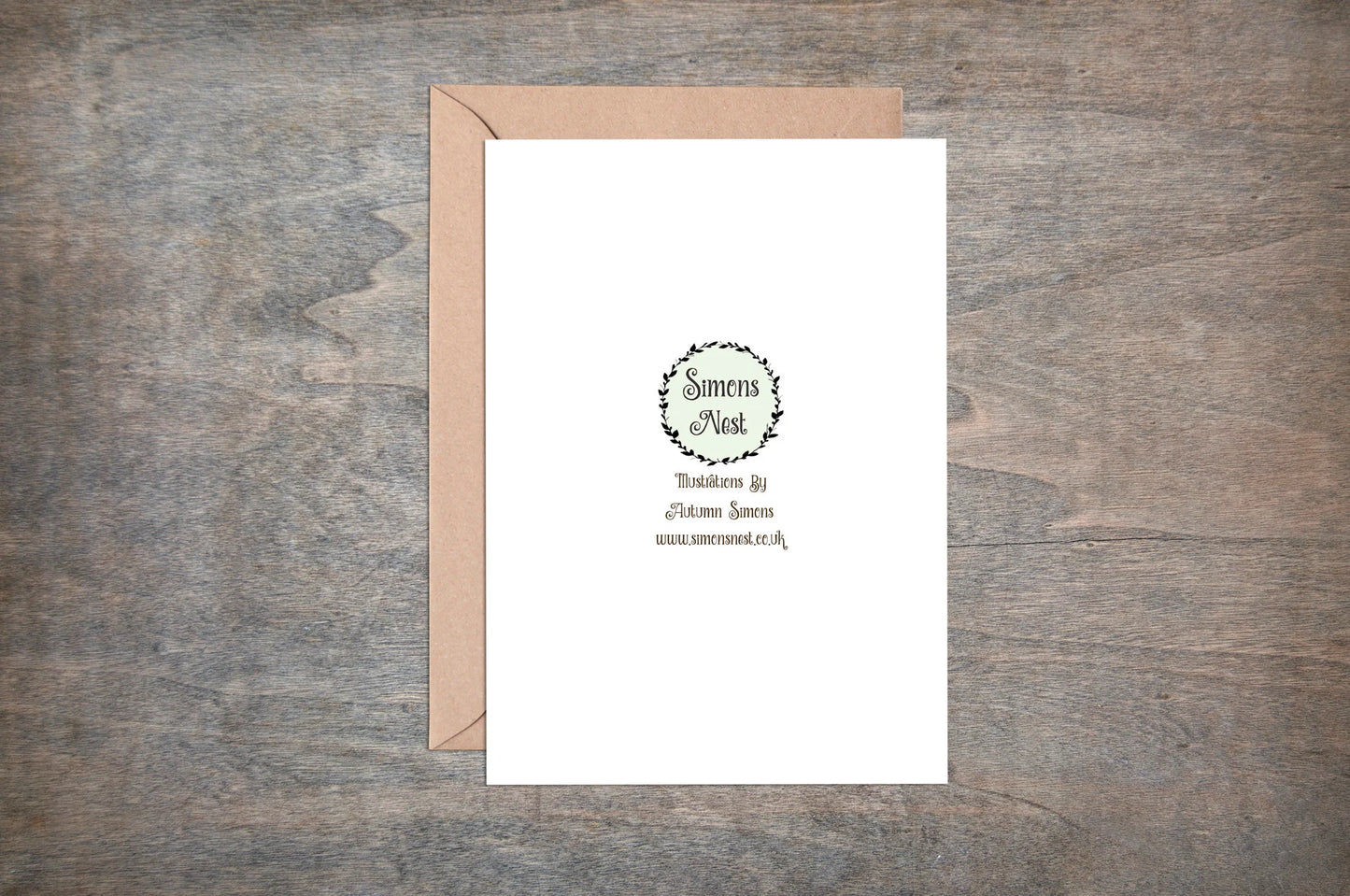 Haunted House Greetings Card & Envelope - Spooky Home Sweet Home Card - Gothic Halloween Housewarming Card - Creepy Cosy Goth Welcome Home