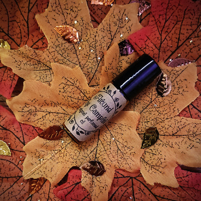 Around The Campfire Original Perfumed Oil - Toasted Marshmallow, Hot Chocolate & Campfire Roll On Fragrance - Smoky & Gourmand Vegan Oil Blend