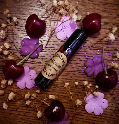 Valenstein Original Perfumed Oil - Romantic Spring Collection Roll On Fragrance - Black Cherry Cola, Deep spices, Almond & Vanilla Bourbon Vegan Oil Blend