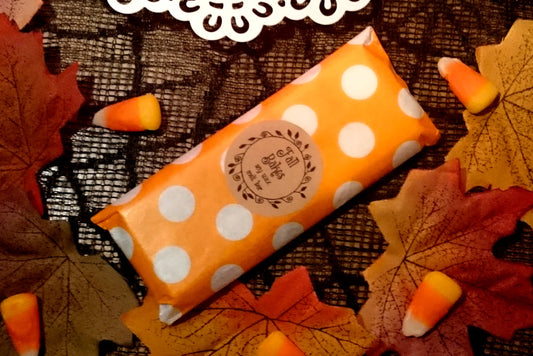 Fall Bakes Wax Melt Bar - Autumn Pumpkin Pecan Pie Fragranced 5 Segment Wax Melt Bar - Halloween Orange Baking Vegan Friendly Soy Melt