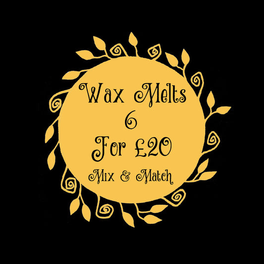 Any 6 Wax Melt Bars For 20 Pounds - Spring Summer Autumn Winter Halloween Christmas Fragranced 5 Segment Wax Melt Bars