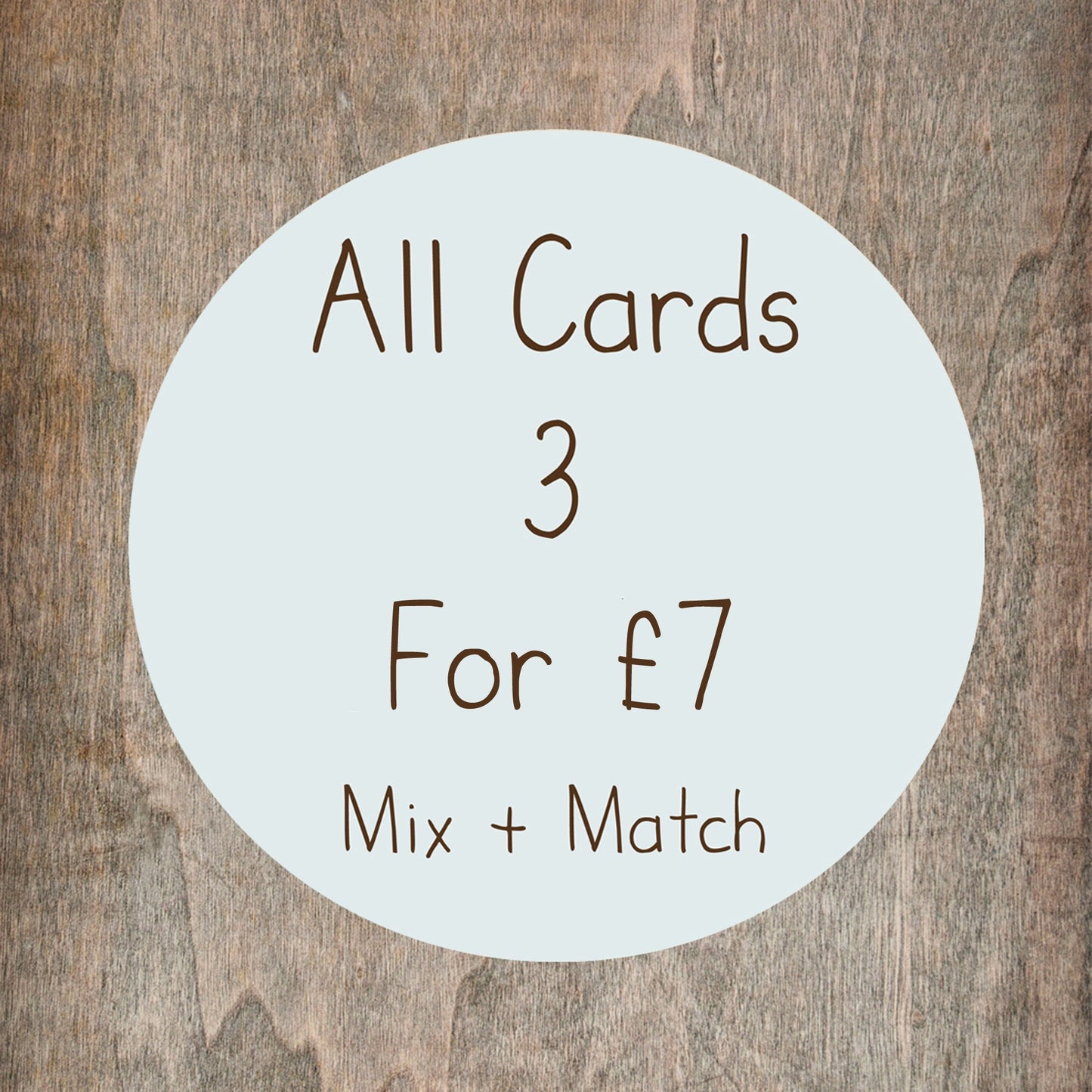 Card Offer! - Any 3 Greetings Cards for 7 Pounds - Mix And Match - Halloween Valentines Christmas Birthday Goth Whimsical Alternative Cards