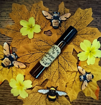 The Beekeeper Original Perfumed Oil - Spring Summer Roll On Fragrance - Jasmine Lily Neroli Ylang Ylang Amber Sweet floral Vegan Oil Blend